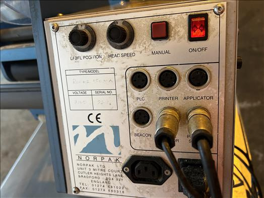 Norpak Rover150 label applicator - Balicí stroj: obrázek 5 Norpak Rover150 label applicator - Balicí stroj: obrázek 5