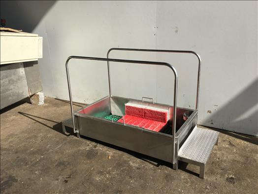 Syspal Stainless boot wash station - Potravinářský stroj: obrázek 2 Syspal Stainless boot wash station - Potravinářský stroj: obrázek 2