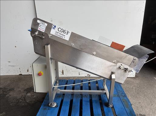 Vulcatech Flighted elevator conveyor - Dopravník: obrázek 1 Vulcatech Flighted elevator conveyor - Dopravník: obrázek 1