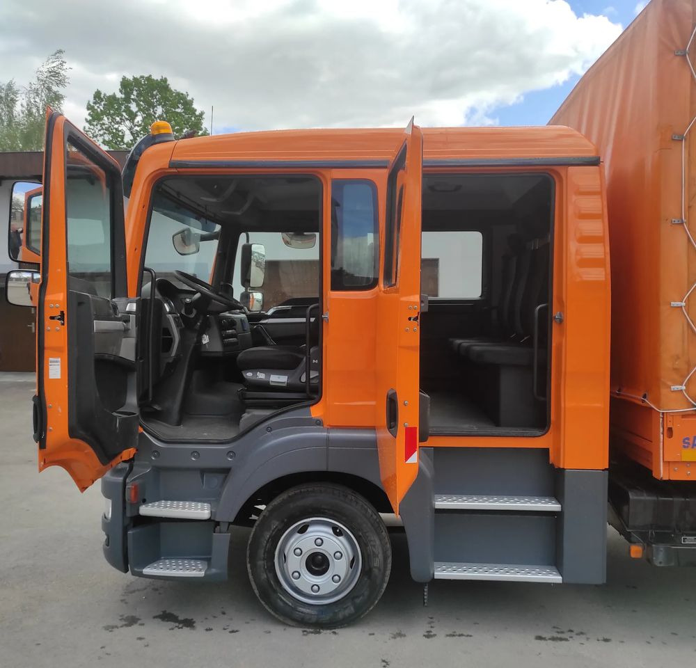 MAN TGL 8.180 DOKA / 6 OSOBOWY /BUTRO-PLANDEKA / - Plachtový nákladní auto: obrázek 5 MAN TGL 8.180 DOKA / 6 OSOBOWY /BUTRO-PLANDEKA / - Plachtový nákladní auto: obrázek 5