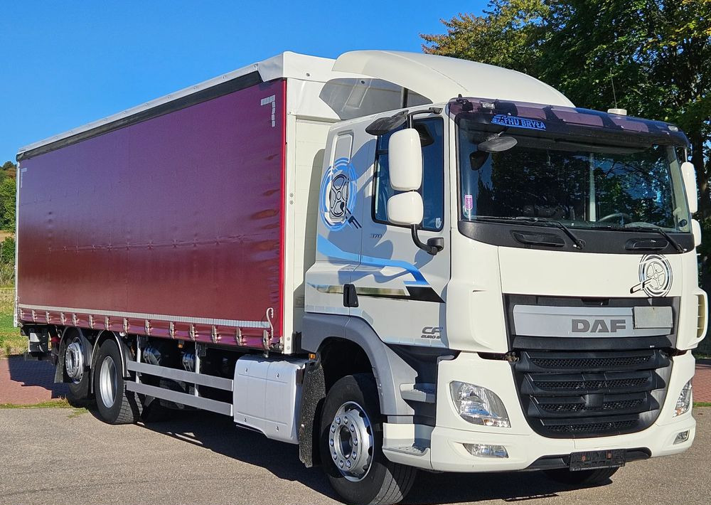 DAF CF370/410/BURTO-FIRANKA/RETARDER/WINDA/OŚ SKRĘTNA-PODNOSZONA/E6/SPROWADZONY/20PALET/BURTO-FIRANKA - Plachtový nákladní auto: obrázek 2 DAF CF370/410/BURTO-FIRANKA/RETARDER/WINDA/OŚ SKRĘTNA-PODNOSZONA/E6/SPROWADZONY/20PALET/BURTO-FIRANKA - Plachtový nákladní auto: obrázek 2