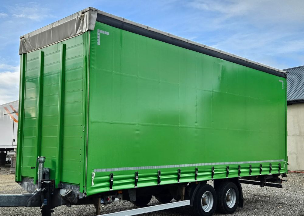 Fliegl PRZYCZEPA CIĘŻAROWA / TANDEM / 2 OSIE / 18 PALET / GÓRNY REGULOWANY SPRZĘG / 10500DMC / 7 TON ŁADOWNOŚĆ - Plachtový přívěs: obrázek 5 Fliegl PRZYCZEPA CIĘŻAROWA / TANDEM / 2 OSIE / 18 PALET / GÓRNY REGULOWANY SPRZĘG / 10500DMC / 7 TON ŁADOWNOŚĆ - Plachtový přívěs: obrázek 5