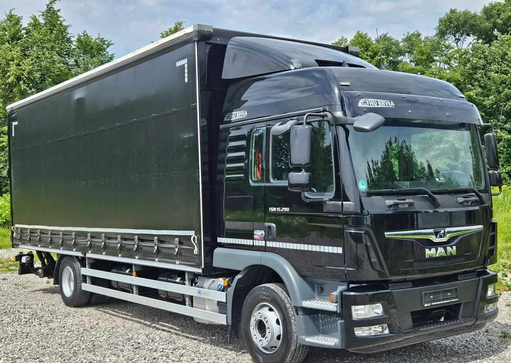 MAN TGM 15.290 / FIRANKA / 2019R / SPROWADZONY/ 7500 ŁADOWNOŚĆ / 18 PALET / E6 / JAK NOWY / WINDA / - Plachtový nákladní auto: obrázek 2 MAN TGM 15.290 / FIRANKA / 2019R / SPROWADZONY/ 7500 ŁADOWNOŚĆ / 18 PALET / E6 / JAK NOWY / WINDA / - Plachtový nákladní auto: obrázek 2