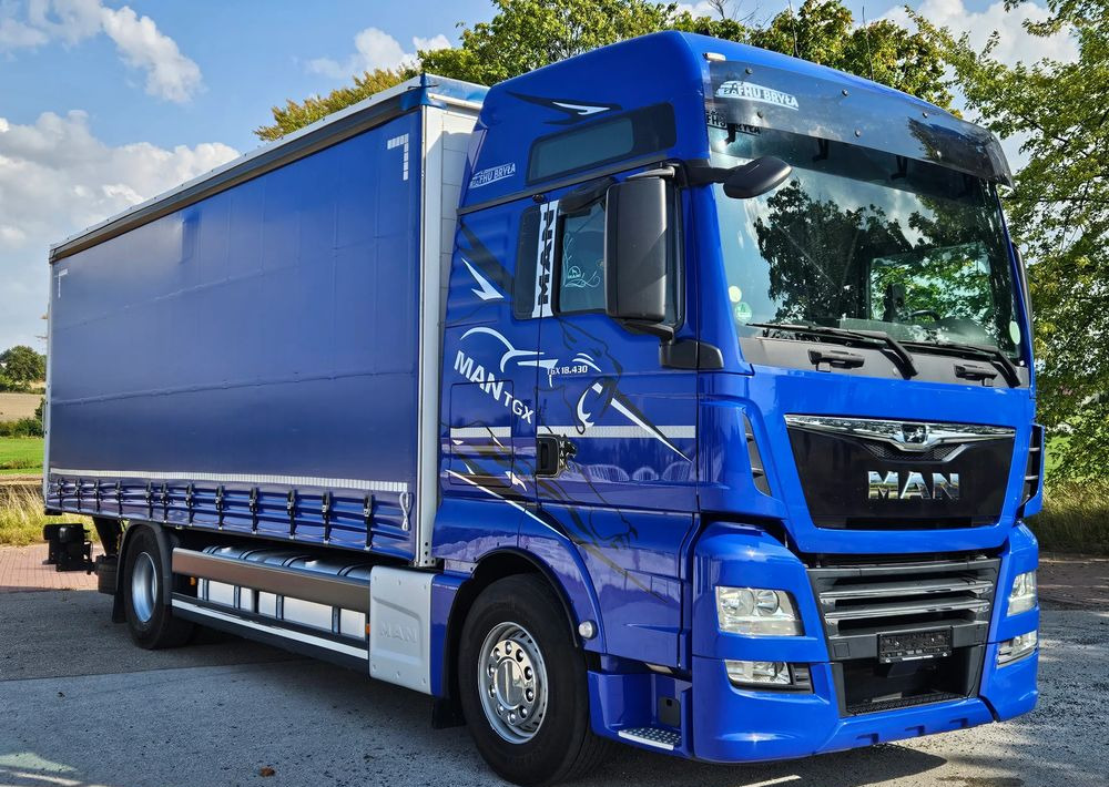 MAN TGX 18.430 / FIRANKA / WINDA / KLIMA POSTOJOWA / 300TYŚ PRZEBIEG / 2020 /E6 / KLIMA POSTOJOWA / SPROWADZONY / JAK NOWY / AUTOMAT - Plachtový nákladní auto: obrázek 1 MAN TGX 18.430 / FIRANKA / WINDA / KLIMA POSTOJOWA / 300TYŚ PRZEBIEG / 2020 /E6 / KLIMA POSTOJOWA / SPROWADZONY / JAK NOWY / AUTOMAT - Plachtový nákladní auto: obrázek 1