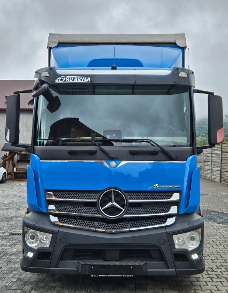 Mercedes-Benz ACTROS 1835 / FIRANKA / WINDA / 19 EUROPALET / AUTOMAT / Z NIEMIEC / 2016/DUŻA ŁADOWNOŚĆ - Plachtový nákladní auto: obrázek 3 Mercedes-Benz ACTROS 1835 / FIRANKA / WINDA / 19 EUROPALET / AUTOMAT / Z NIEMIEC / 2016/DUŻA ŁADOWNOŚĆ - Plachtový nákladní auto: obrázek 3