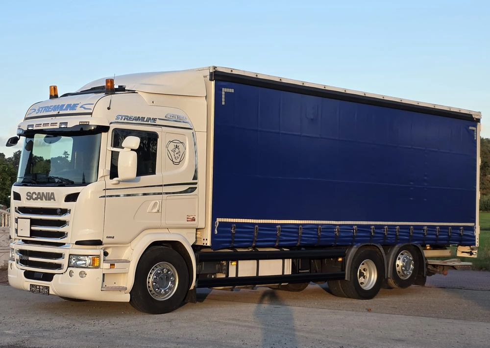 Scania G360 / BURTO-FIRANKA / 3 OSIE / WINDA / 20PALET / E6 / SYPIALNA KABINA / SPROWADZONY / JAK NOWA PRZEBIEG 490TYŚ / ŁADOWNOŚĆ 14500KG / - Plachtový nákladní auto: obrázek 5 Scania G360 / BURTO-FIRANKA / 3 OSIE / WINDA / 20PALET / E6 / SYPIALNA KABINA / SPROWADZONY / JAK NOWA PRZEBIEG 490TYŚ / ŁADOWNOŚĆ 14500KG / - Plachtový nákladní auto: obrázek 5