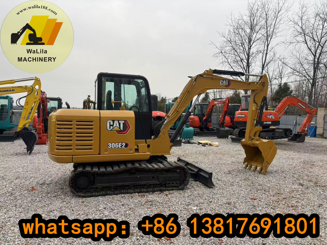 CAT 306E2 Caterpillar 306E excavator imported from Japan - Mini rýpadlo: obrázek 1 CAT 306E2 Caterpillar 306E excavator imported from Japan - Mini rýpadlo: obrázek 1