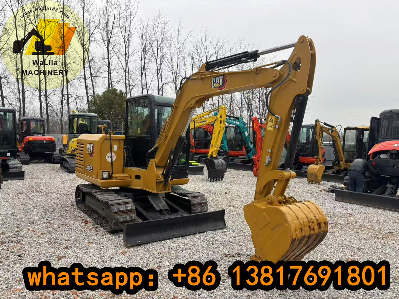 CAT 306E2 Caterpillar 306E excavator imported from Japan - Mini rýpadlo: obrázek 4 CAT 306E2 Caterpillar 306E excavator imported from Japan - Mini rýpadlo: obrázek 4