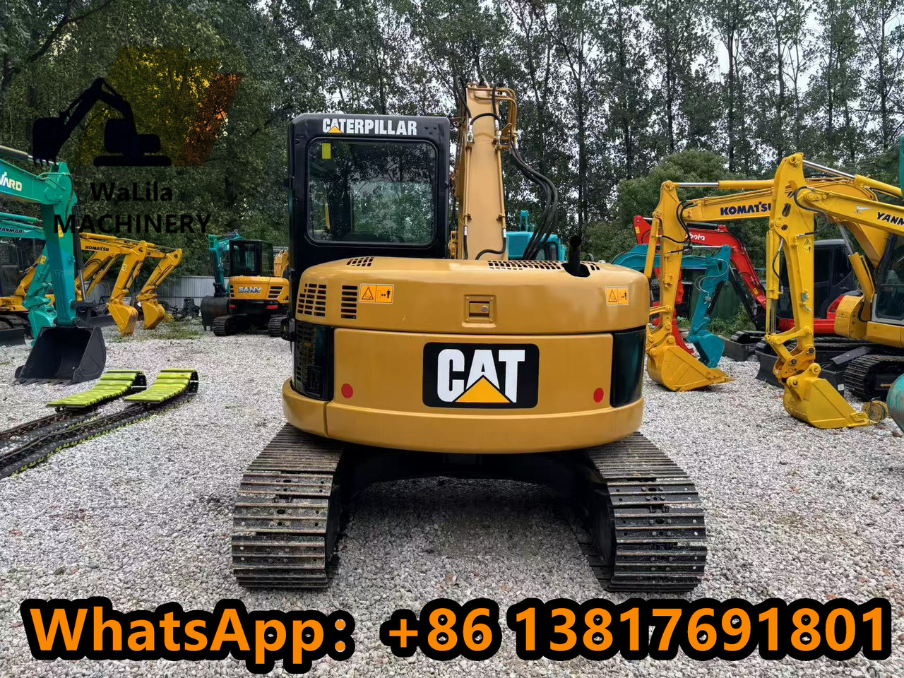 CAT CAT 308CCR - Mini rýpadlo: obrázek 4 CAT CAT 308CCR - Mini rýpadlo: obrázek 4