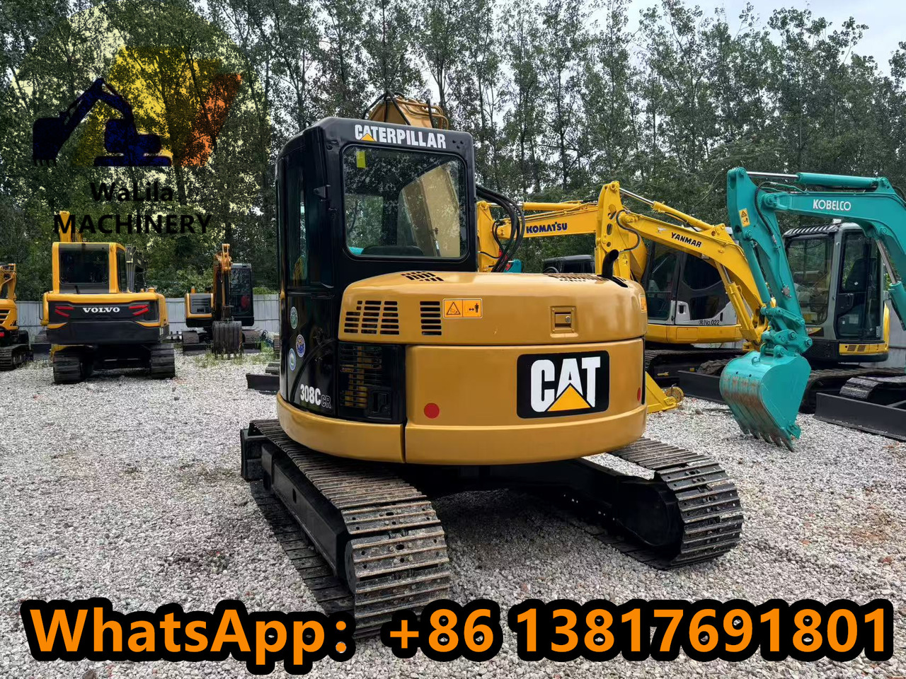 CAT CAT 308CCR - Mini rýpadlo: obrázek 2 CAT CAT 308CCR - Mini rýpadlo: obrázek 2