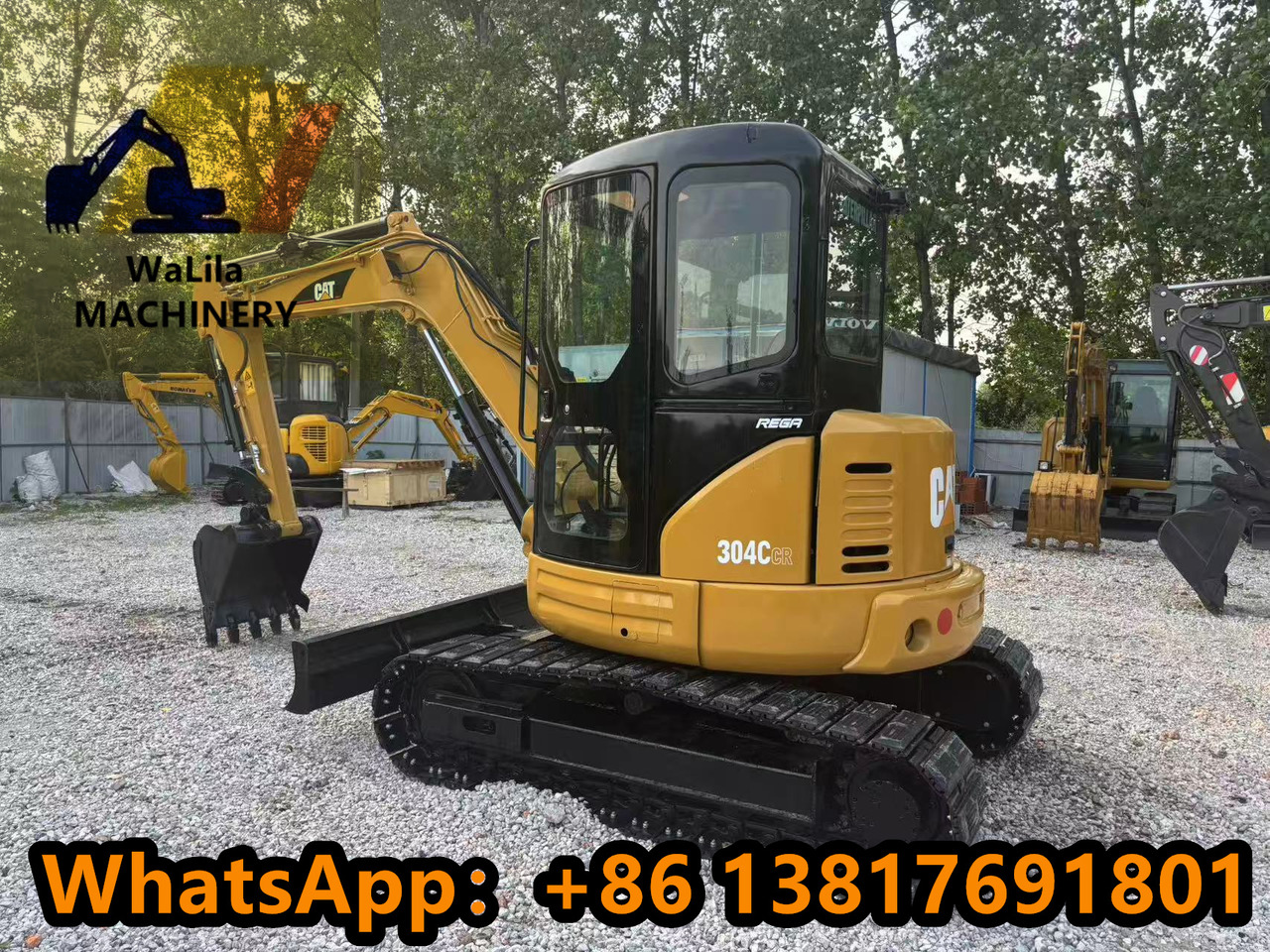 CATERPILLAR 304CCR - Mini rýpadlo: obrázek 3 CATERPILLAR 304CCR - Mini rýpadlo: obrázek 3