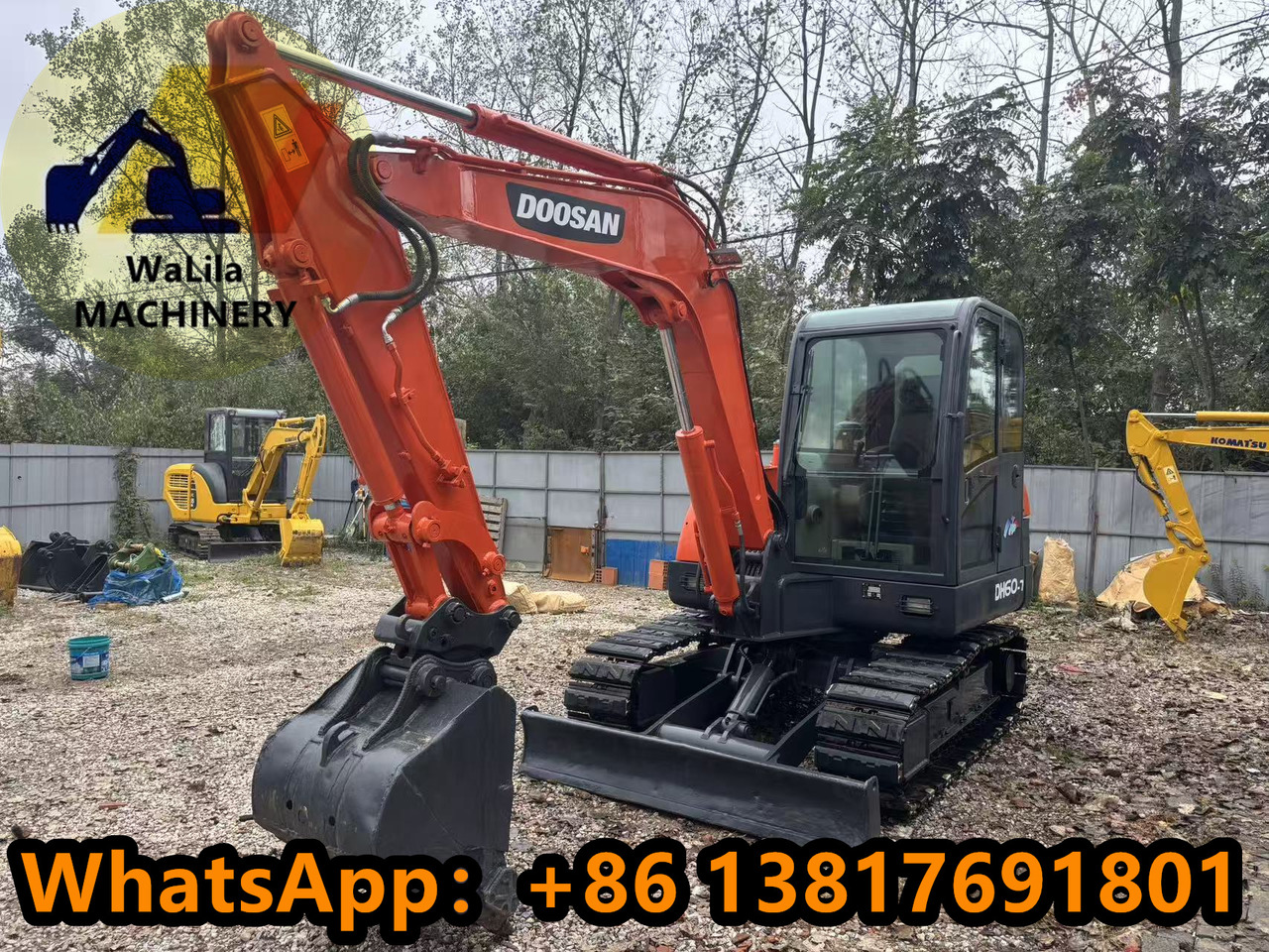 DOOSAN DH60-7 - Mini rýpadlo: obrázek 4 DOOSAN DH60-7 - Mini rýpadlo: obrázek 4
