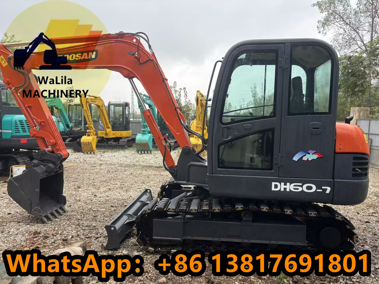DOOSAN DH60-7 - Mini rýpadlo: obrázek 1 DOOSAN DH60-7 - Mini rýpadlo: obrázek 1