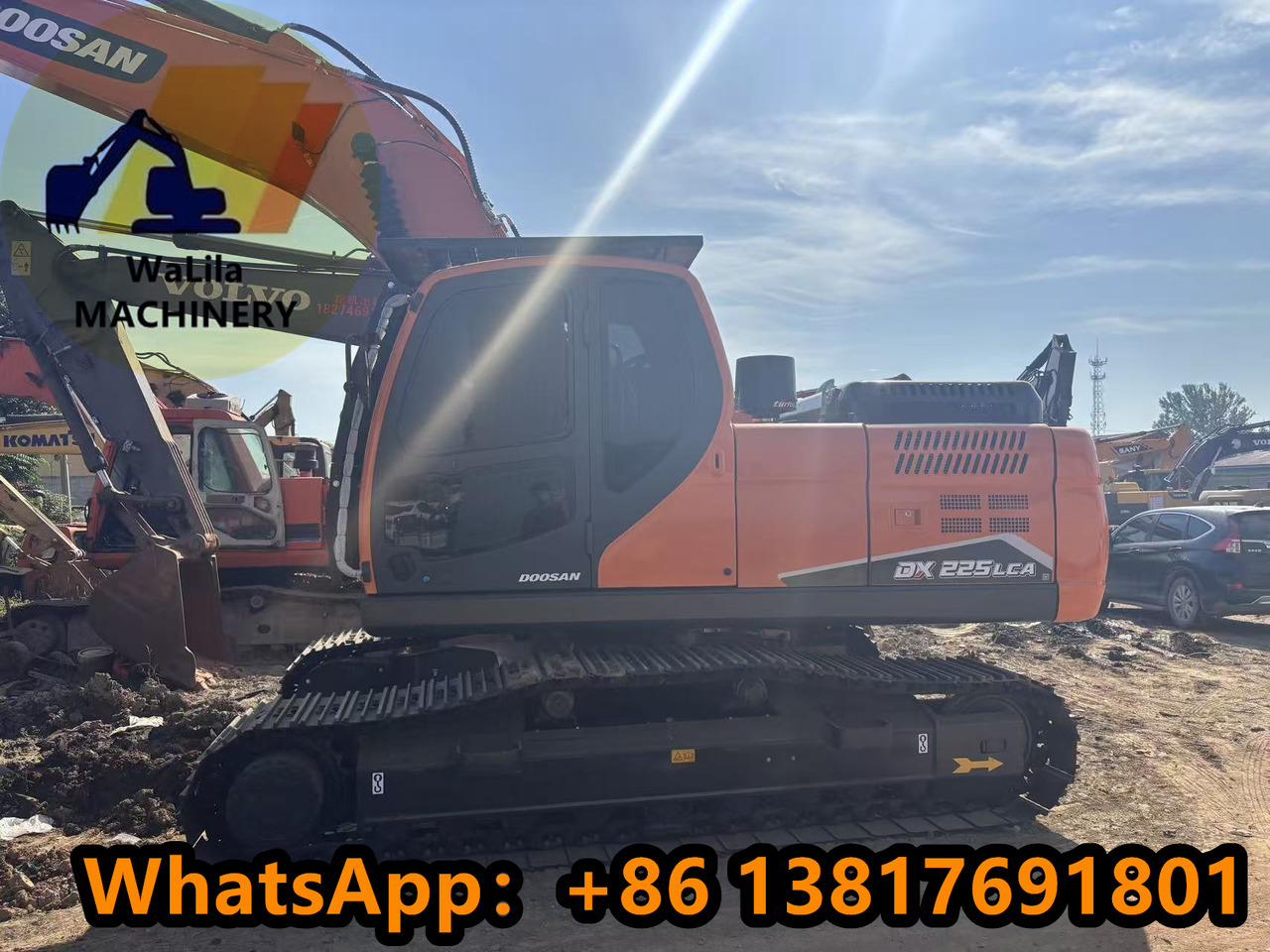 DOOSAN DX225LCA - Pásové rýpadlo: obrázek 3 DOOSAN DX225LCA - Pásové rýpadlo: obrázek 3