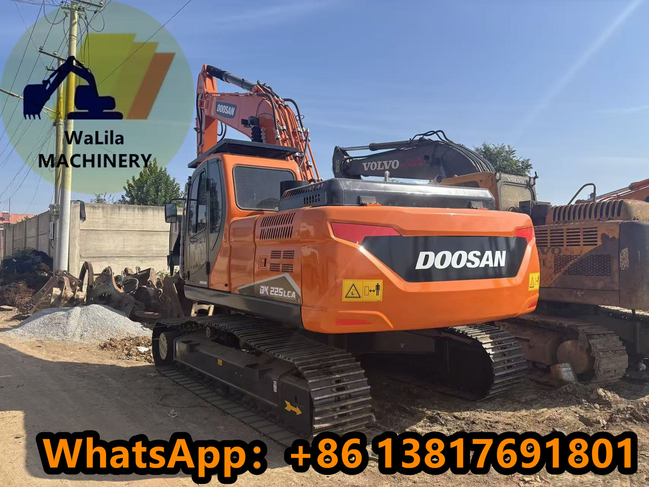 DOOSAN DX225LCA - Pásové rýpadlo: obrázek 1 DOOSAN DX225LCA - Pásové rýpadlo: obrázek 1