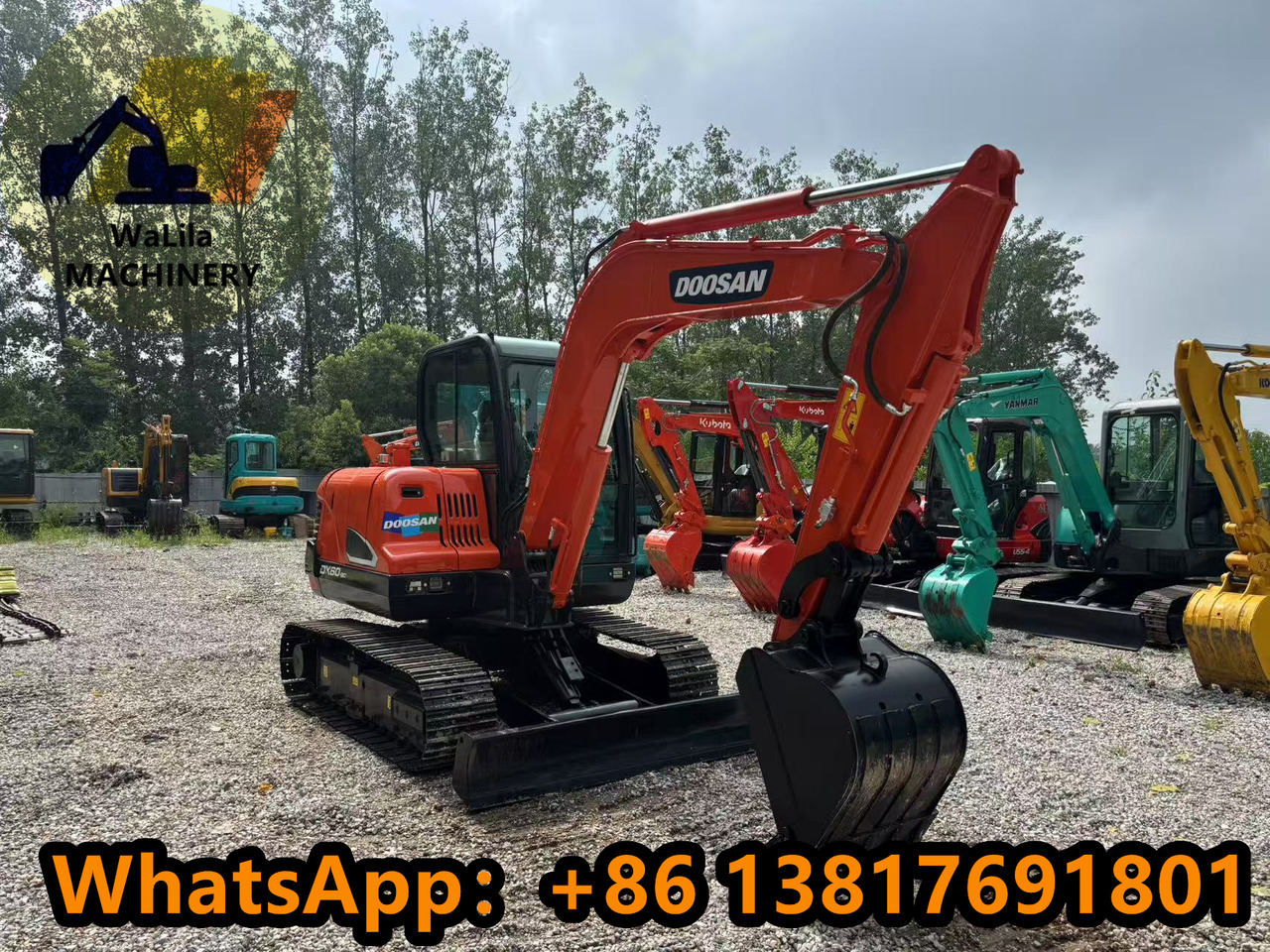 DOOSAN DX60-9 - Mini rýpadlo: obrázek 2 DOOSAN DX60-9 - Mini rýpadlo: obrázek 2