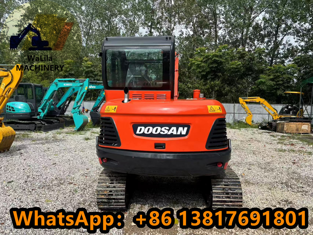 DOOSAN DX60-9 - Mini rýpadlo: obrázek 3 DOOSAN DX60-9 - Mini rýpadlo: obrázek 3