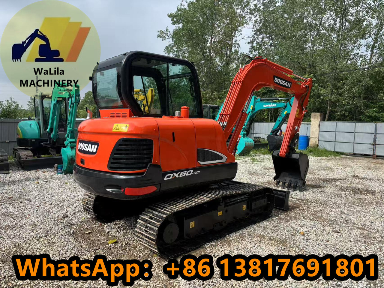 Mini rýpadlo DOOSAN DX60-9: obrázek 8