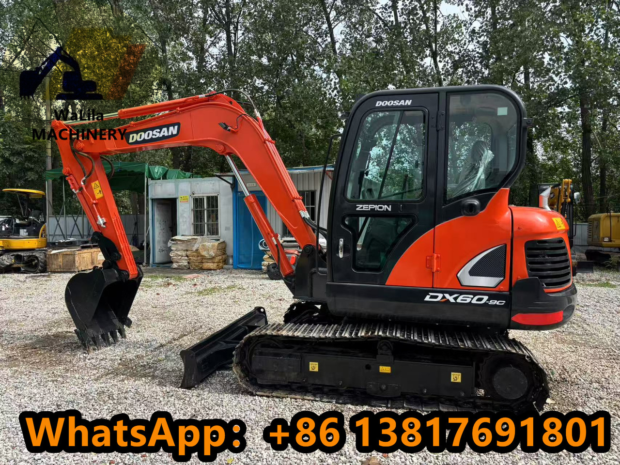 DOOSAN DX60-9 - Mini rýpadlo: obrázek 4 DOOSAN DX60-9 - Mini rýpadlo: obrázek 4