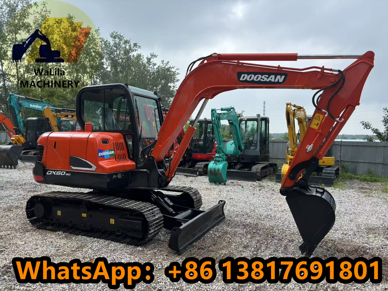 DOOSAN DX60-9 - Mini rýpadlo: obrázek 5 DOOSAN DX60-9 - Mini rýpadlo: obrázek 5