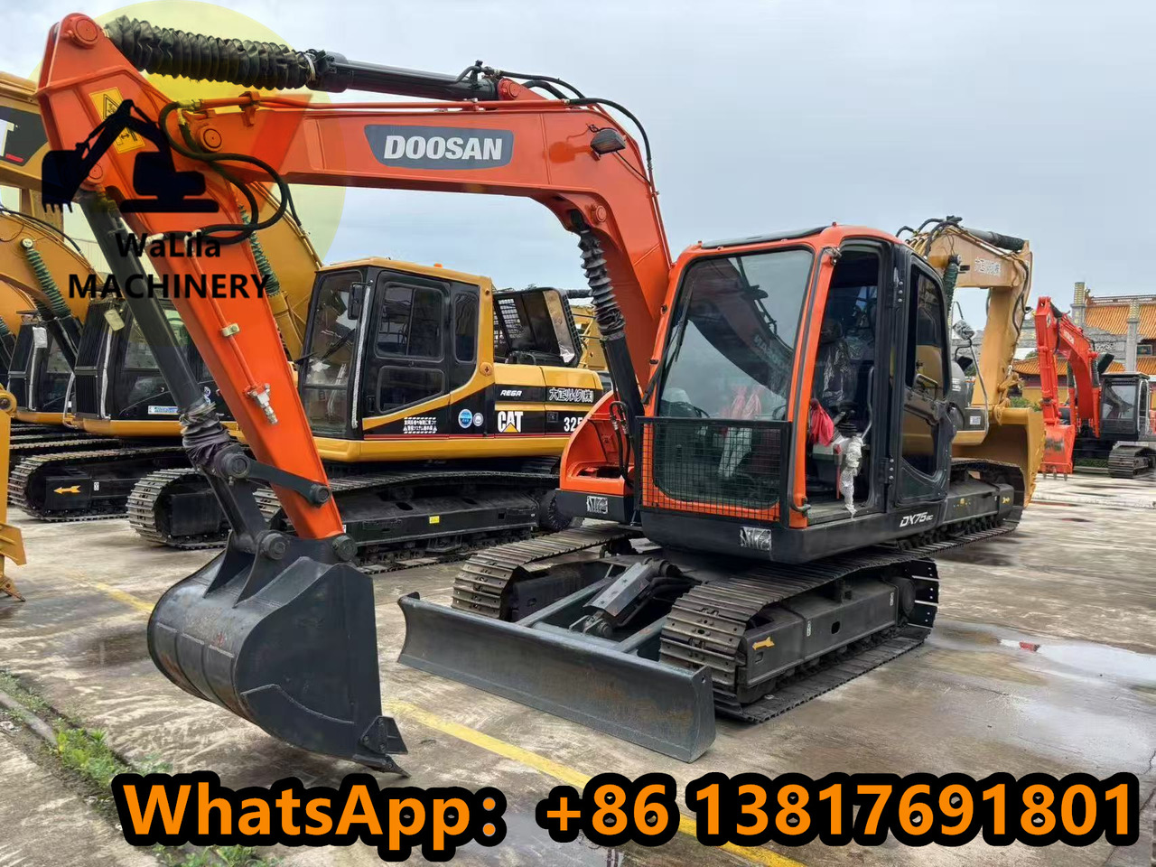 DOOSAN DX75-9 - Mini rýpadlo: obrázek 1 DOOSAN DX75-9 - Mini rýpadlo: obrázek 1