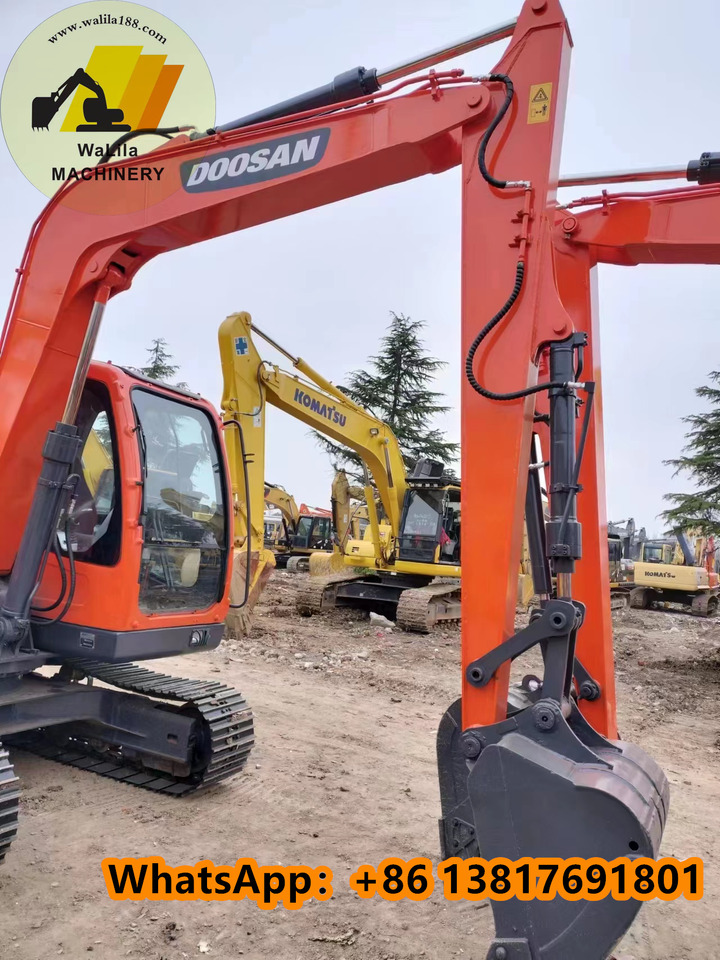 DOOSAN DX80 - Mini rýpadlo: obrázek 4 DOOSAN DX80 - Mini rýpadlo: obrázek 4