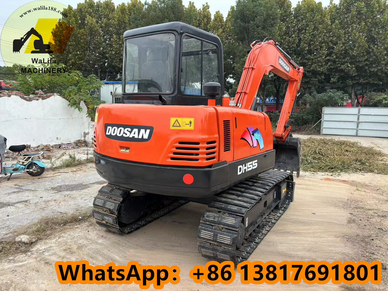 Mini rýpadlo Doosan DH 55-7 DH55 [ Copy ]: obrázek 10
