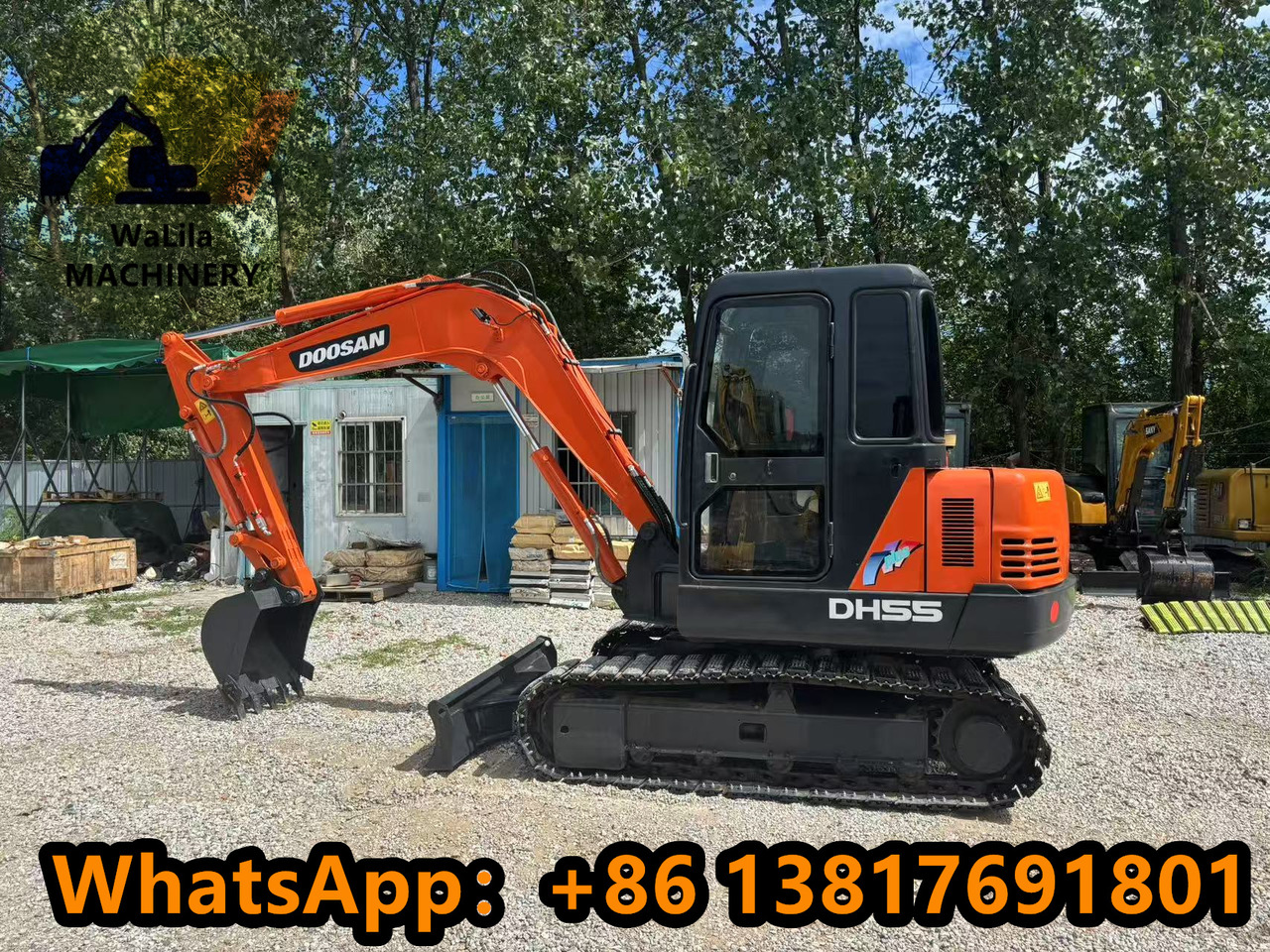 Doosan DH 55-7 DH55 (Good) - Mini rýpadlo: obrázek 1 Doosan DH 55-7 DH55 (Good) - Mini rýpadlo: obrázek 1