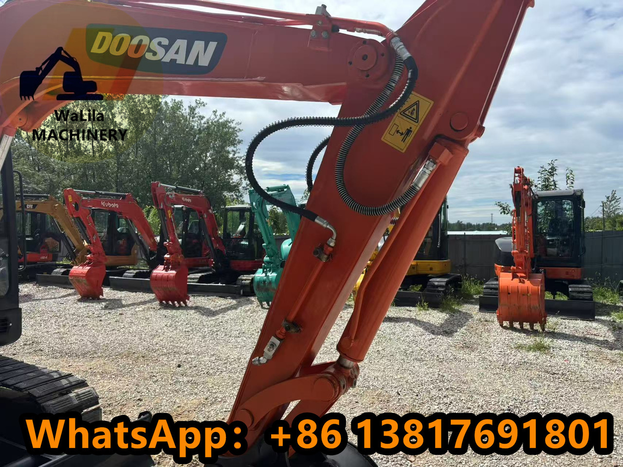 Doosan DH 55-7 DH55 (Good) - Mini rýpadlo: obrázek 5 Doosan DH 55-7 DH55 (Good) - Mini rýpadlo: obrázek 5
