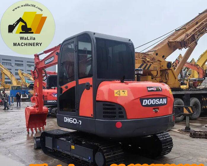Doosan DH 60-7 - Mini rýpadlo: obrázek 4 Doosan DH 60-7 - Mini rýpadlo: obrázek 4