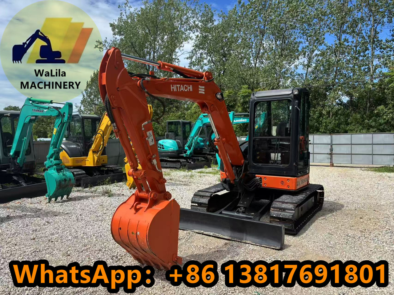 HITACHI ZX50US - Mini rýpadlo: obrázek 3 HITACHI ZX50US - Mini rýpadlo: obrázek 3