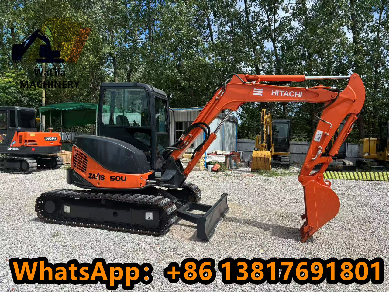 HITACHI ZX50US - Mini rýpadlo: obrázek 5 HITACHI ZX50US - Mini rýpadlo: obrázek 5