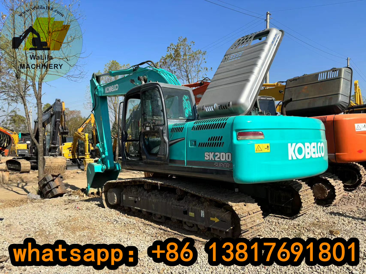 KOBELCO SK 200-8 - Pásové rýpadlo: obrázek 3 KOBELCO SK 200-8 - Pásové rýpadlo: obrázek 3