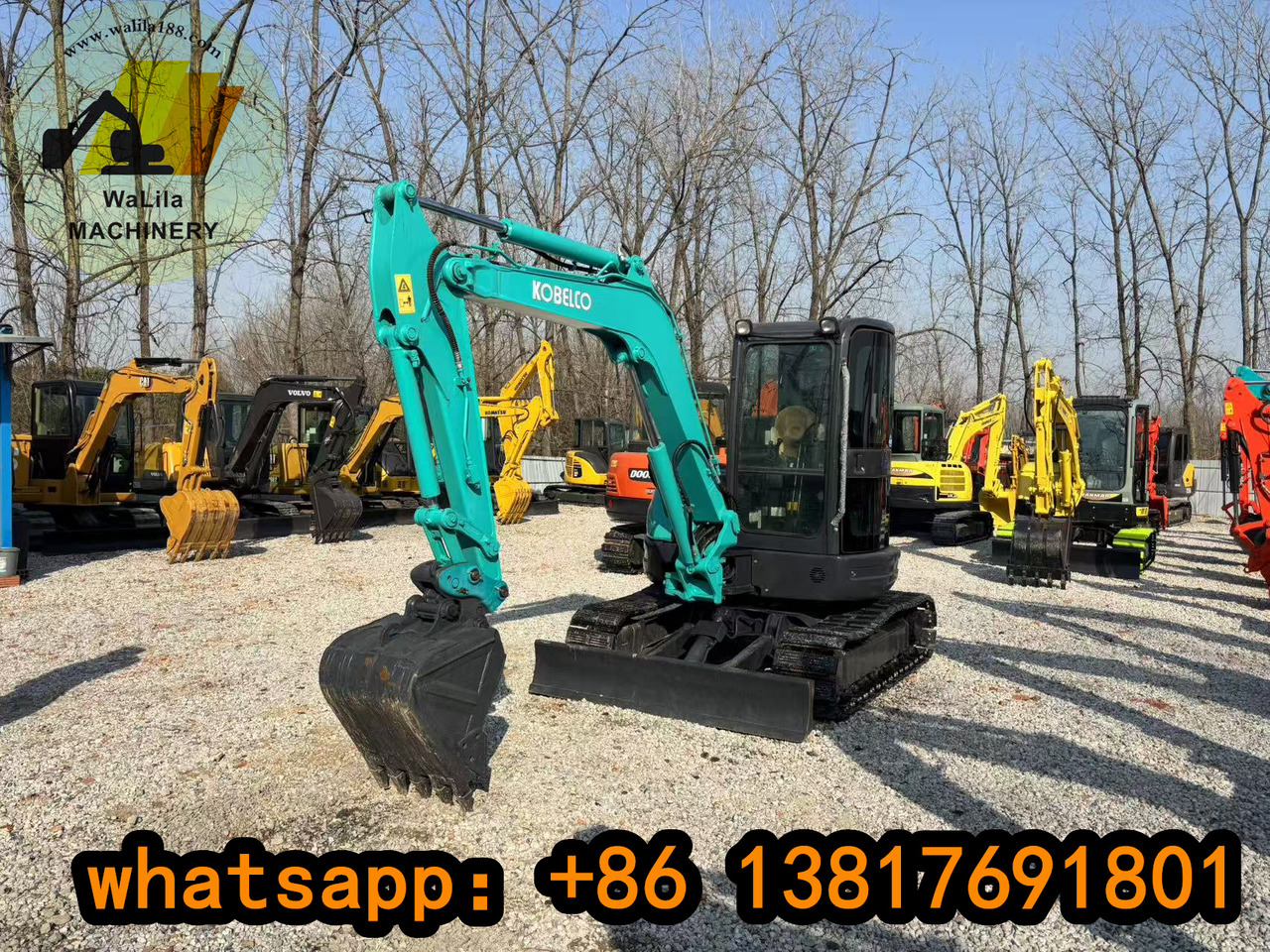 KOBELCO SK55 - Mini rýpadlo: obrázek 2 KOBELCO SK55 - Mini rýpadlo: obrázek 2