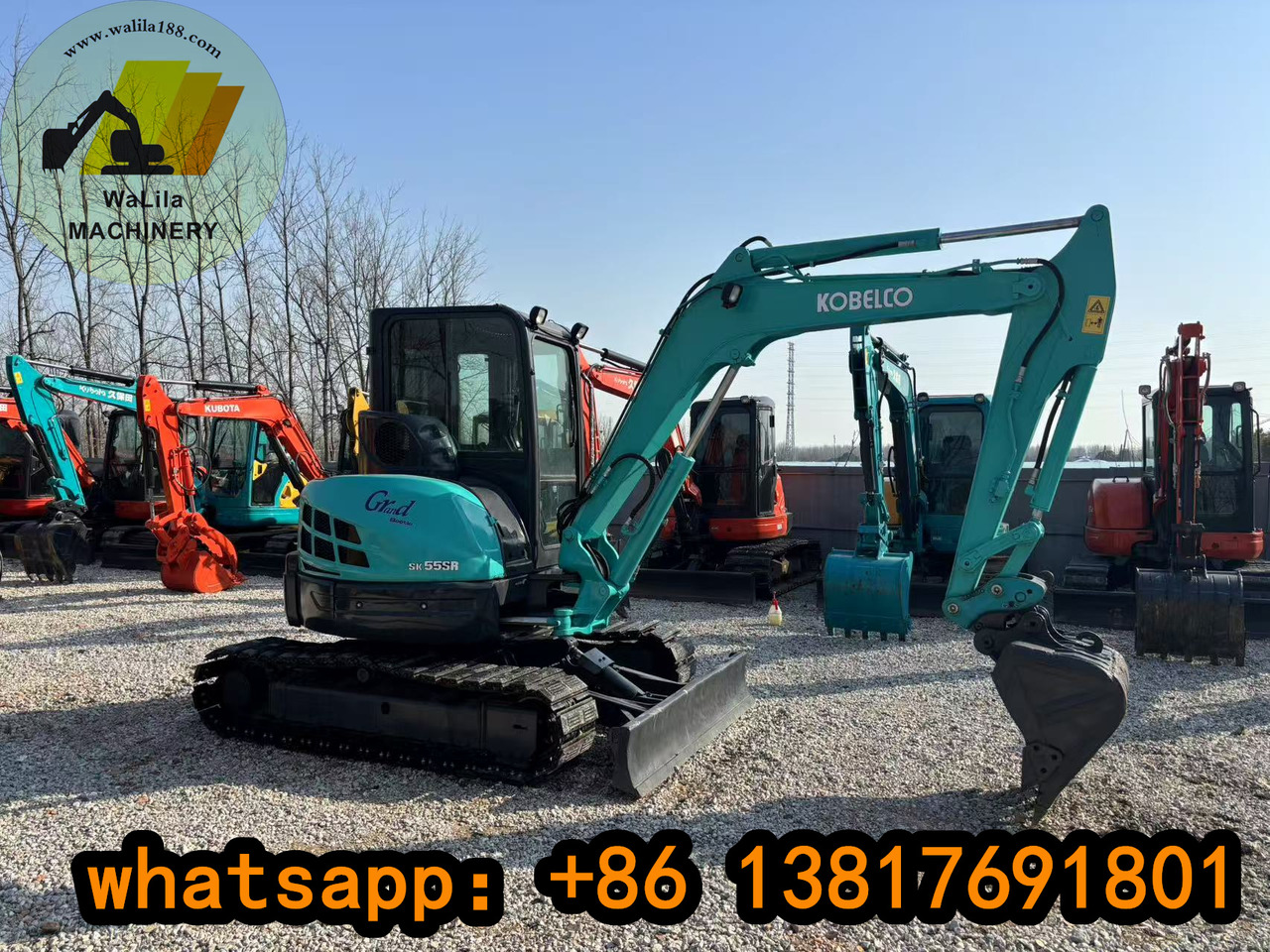 KOBELCO SK55 - Mini rýpadlo: obrázek 3 KOBELCO SK55 - Mini rýpadlo: obrázek 3