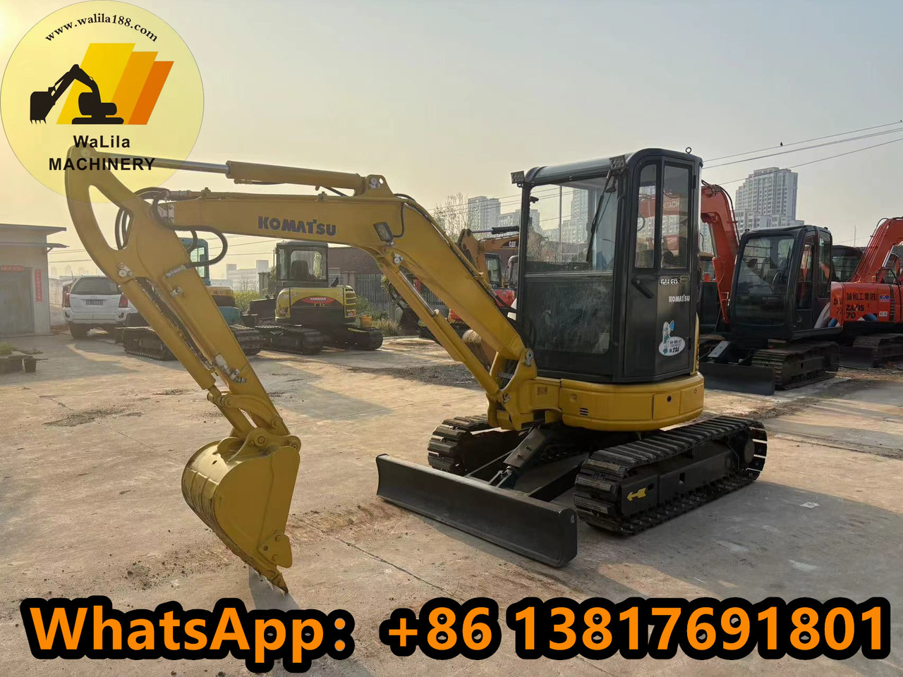 KOMATSU PC 35 MR-3 Komatsu Pc30-35-40-50-55 - Mini rýpadlo: obrázek 1 KOMATSU PC 35 MR-3 Komatsu Pc30-35-40-50-55 - Mini rýpadlo: obrázek 1