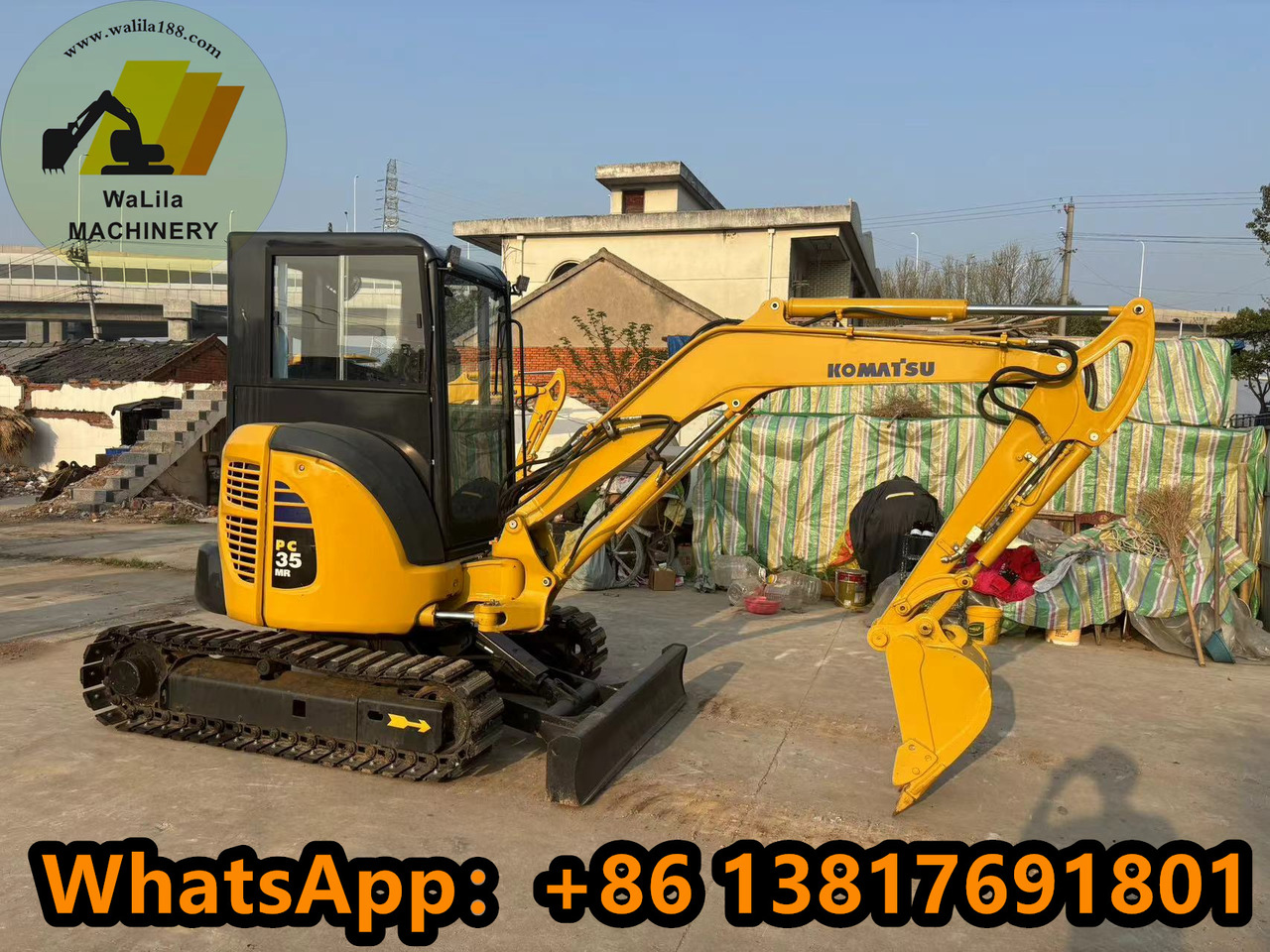 KOMATSU PC 35 MR-3 Komatsu Pc30-35-40-50-55 - Mini rýpadlo: obrázek 3 KOMATSU PC 35 MR-3 Komatsu Pc30-35-40-50-55 - Mini rýpadlo: obrázek 3