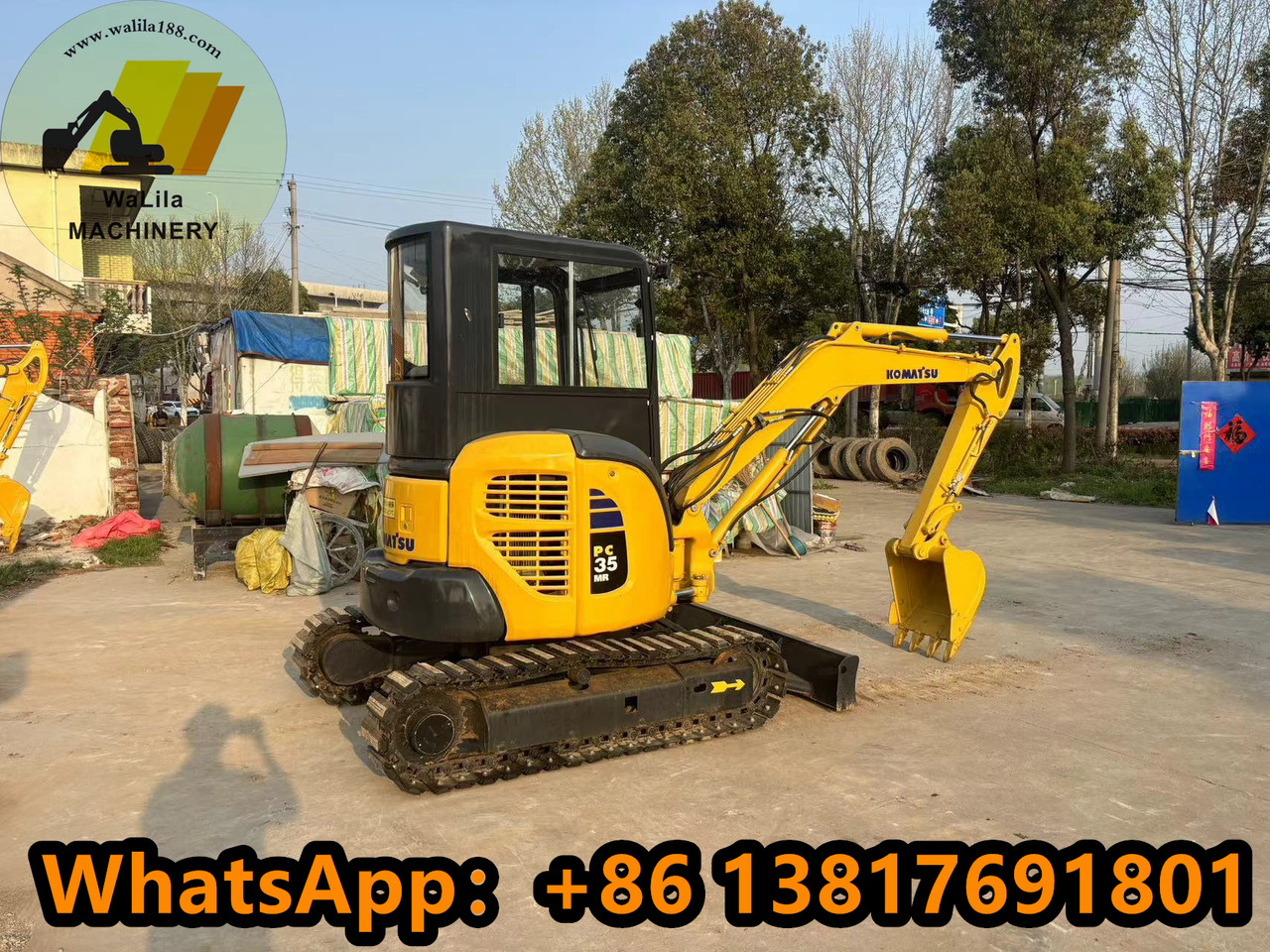 KOMATSU PC 35 MR-3 Komatsu Pc30-35-40-50-55 - Mini rýpadlo: obrázek 2 KOMATSU PC 35 MR-3 Komatsu Pc30-35-40-50-55 - Mini rýpadlo: obrázek 2