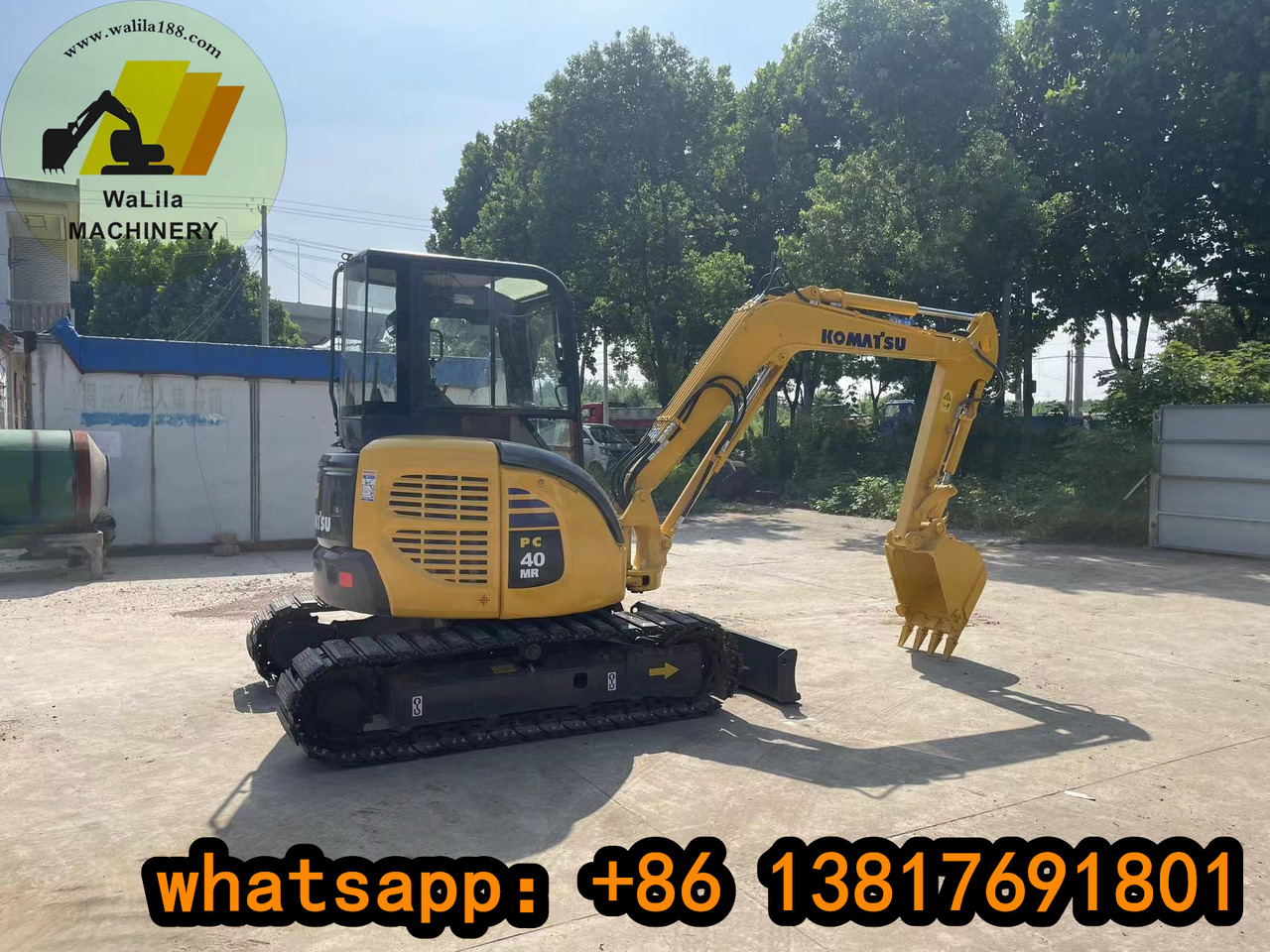 KOMATSU PC 40 MR-3 - Mini rýpadlo: obrázek 5 KOMATSU PC 40 MR-3 - Mini rýpadlo: obrázek 5