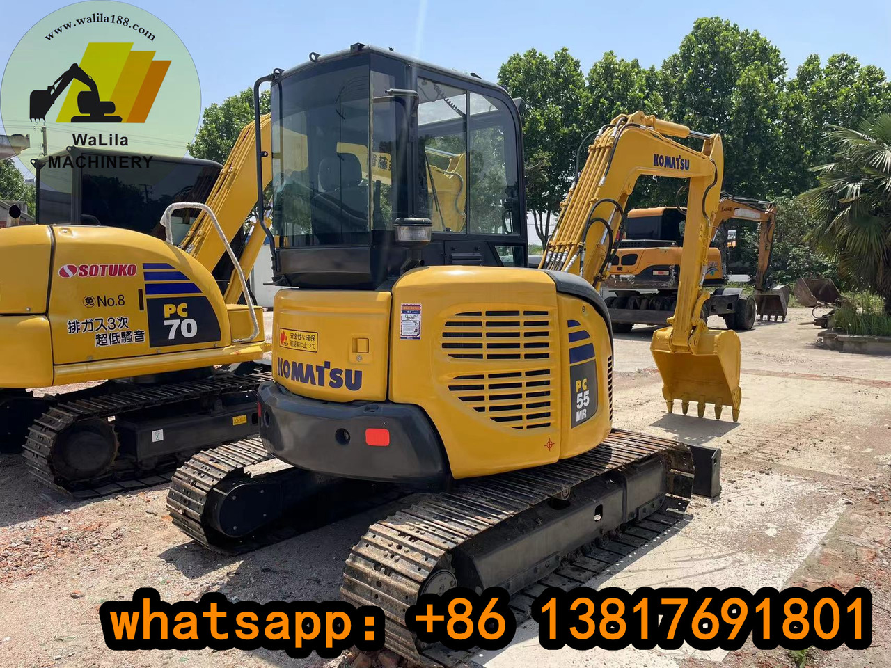 KOMATSU PC 55 MR-3 - Mini rýpadlo: obrázek 3 KOMATSU PC 55 MR-3 - Mini rýpadlo: obrázek 3