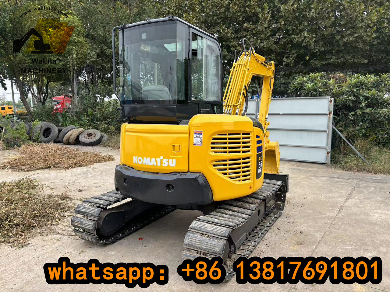 KOMATSU PC 55 MR-3 - Mini rýpadlo: obrázek 2 KOMATSU PC 55 MR-3 - Mini rýpadlo: obrázek 2
