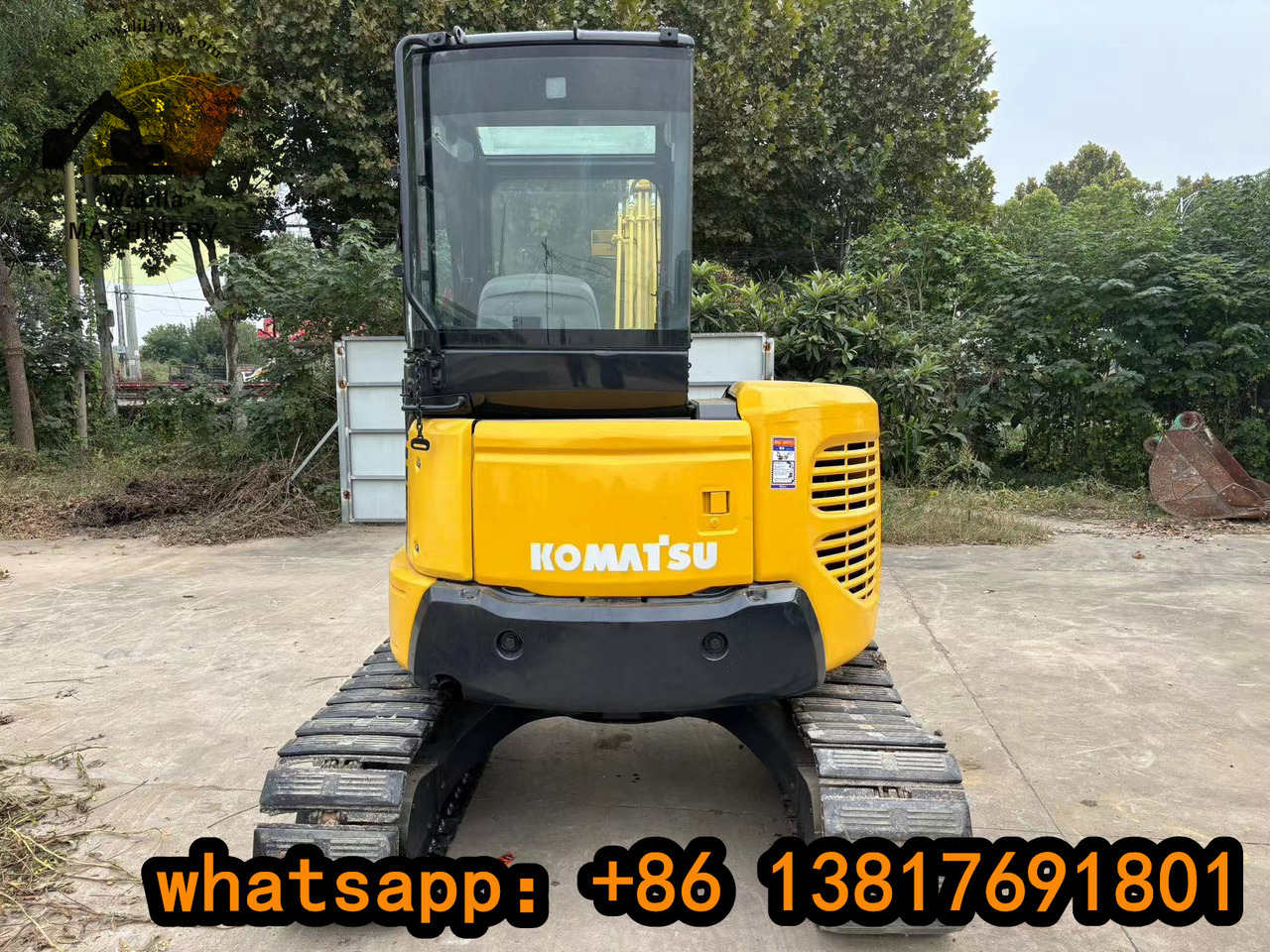KOMATSU PC 55 MR-3 - Mini rýpadlo: obrázek 5 KOMATSU PC 55 MR-3 - Mini rýpadlo: obrázek 5