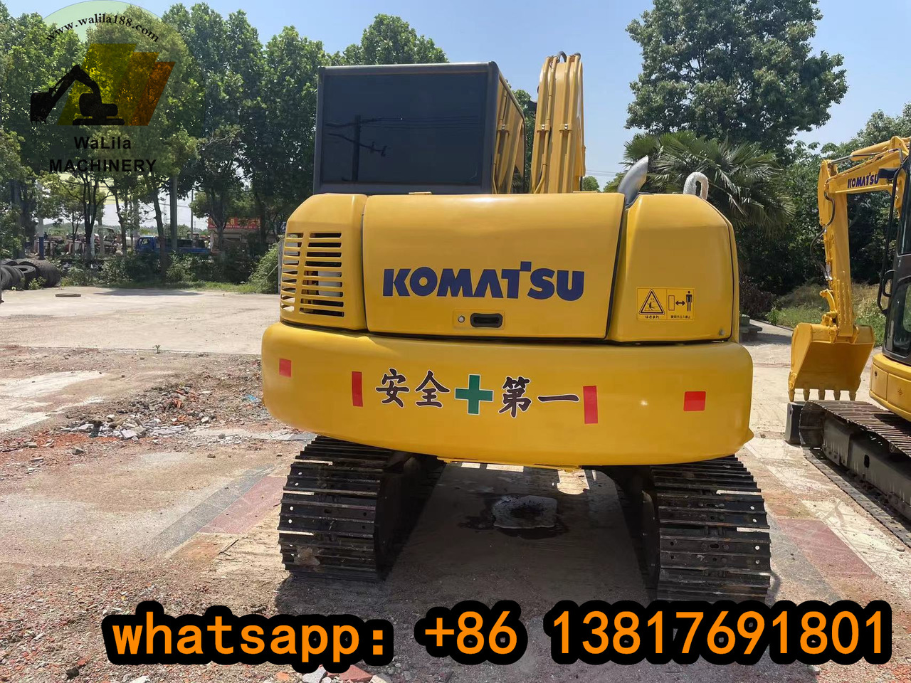 KOMATSU PC 70-8 - Mini rýpadlo: obrázek 4 KOMATSU PC 70-8 - Mini rýpadlo: obrázek 4