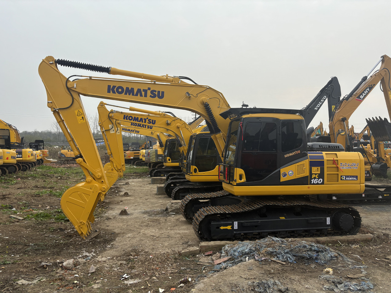 KOMATSU PC160 - Pásové rýpadlo: obrázek 5 KOMATSU PC160 - Pásové rýpadlo: obrázek 5