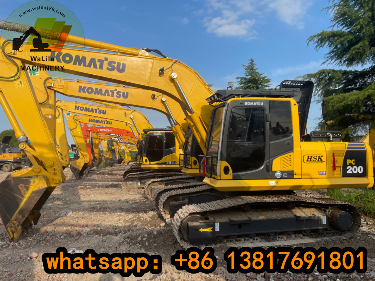 KOMATSU PC200-8 - Pásové rýpadlo: obrázek 1 KOMATSU PC200-8 - Pásové rýpadlo: obrázek 1