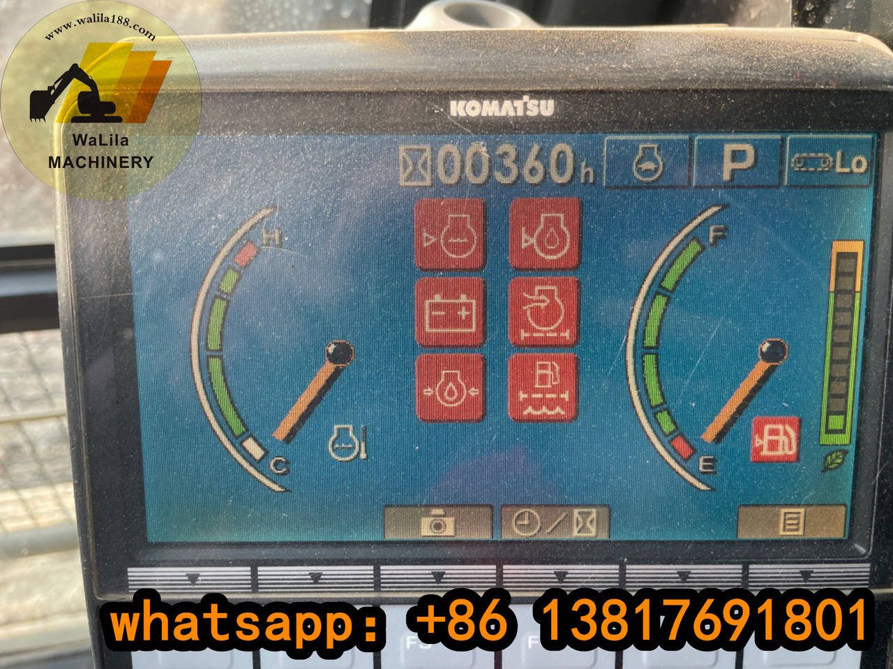 KOMATSU PC200-8 - Pásové rýpadlo: obrázek 5 KOMATSU PC200-8 - Pásové rýpadlo: obrázek 5