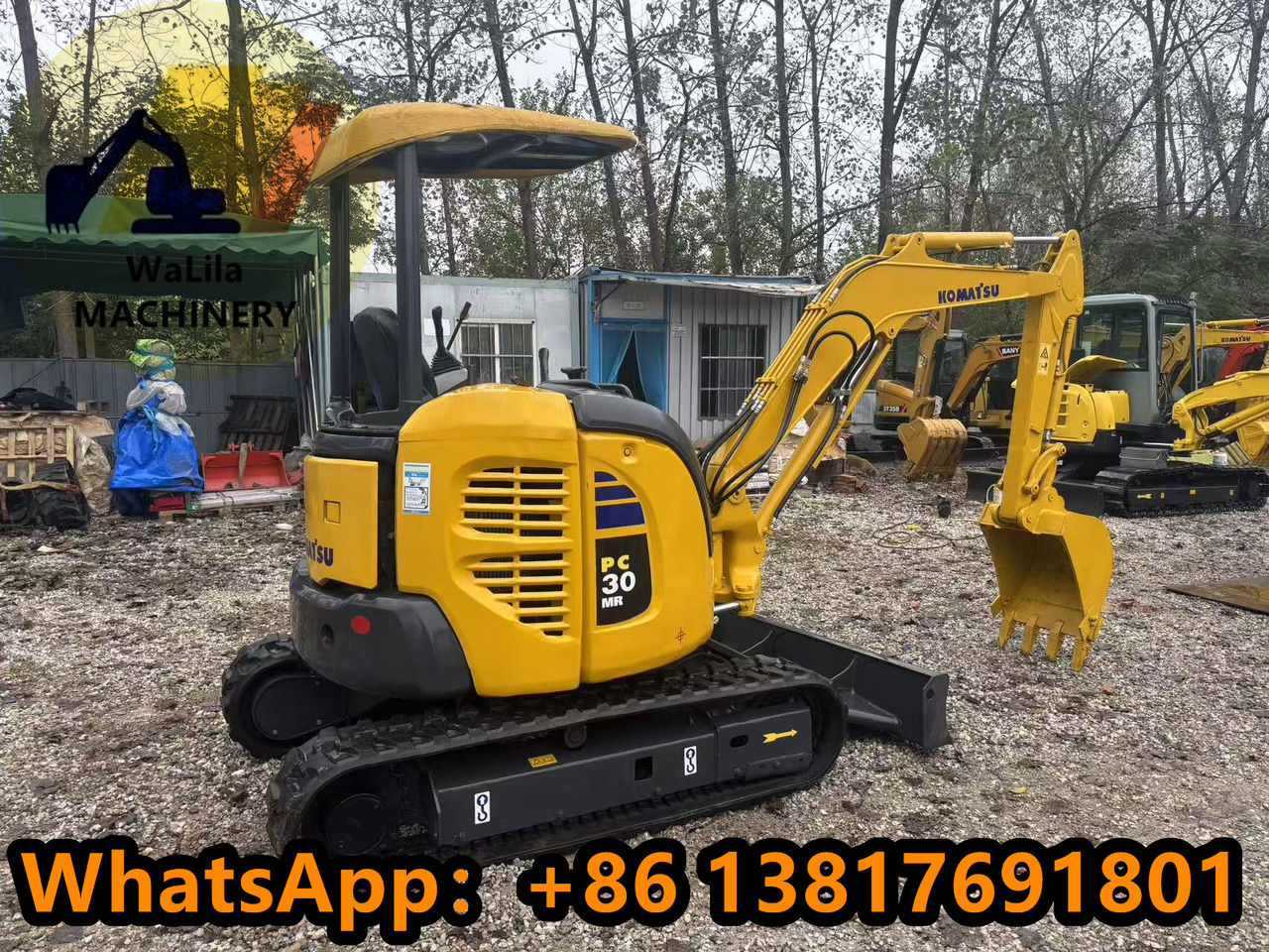 KOMATSU PC30MR - Mini rýpadlo: obrázek 4 KOMATSU PC30MR - Mini rýpadlo: obrázek 4