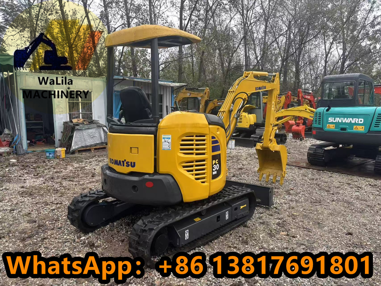 KOMATSU PC30MR - Mini rýpadlo: obrázek 3 KOMATSU PC30MR - Mini rýpadlo: obrázek 3