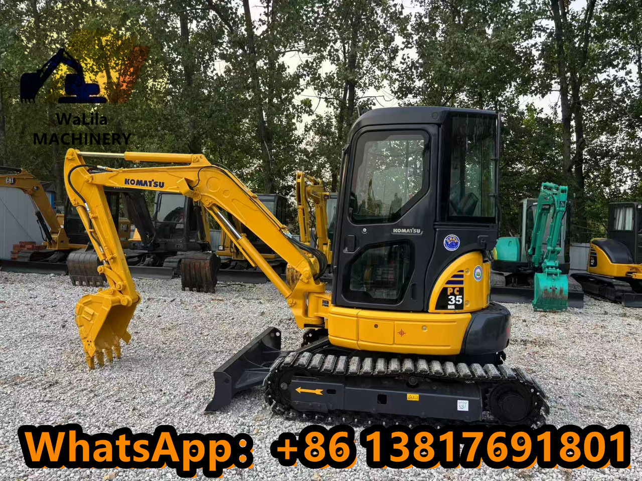 KOMATSU PC35 - Mini rýpadlo: obrázek 1 KOMATSU PC35 - Mini rýpadlo: obrázek 1