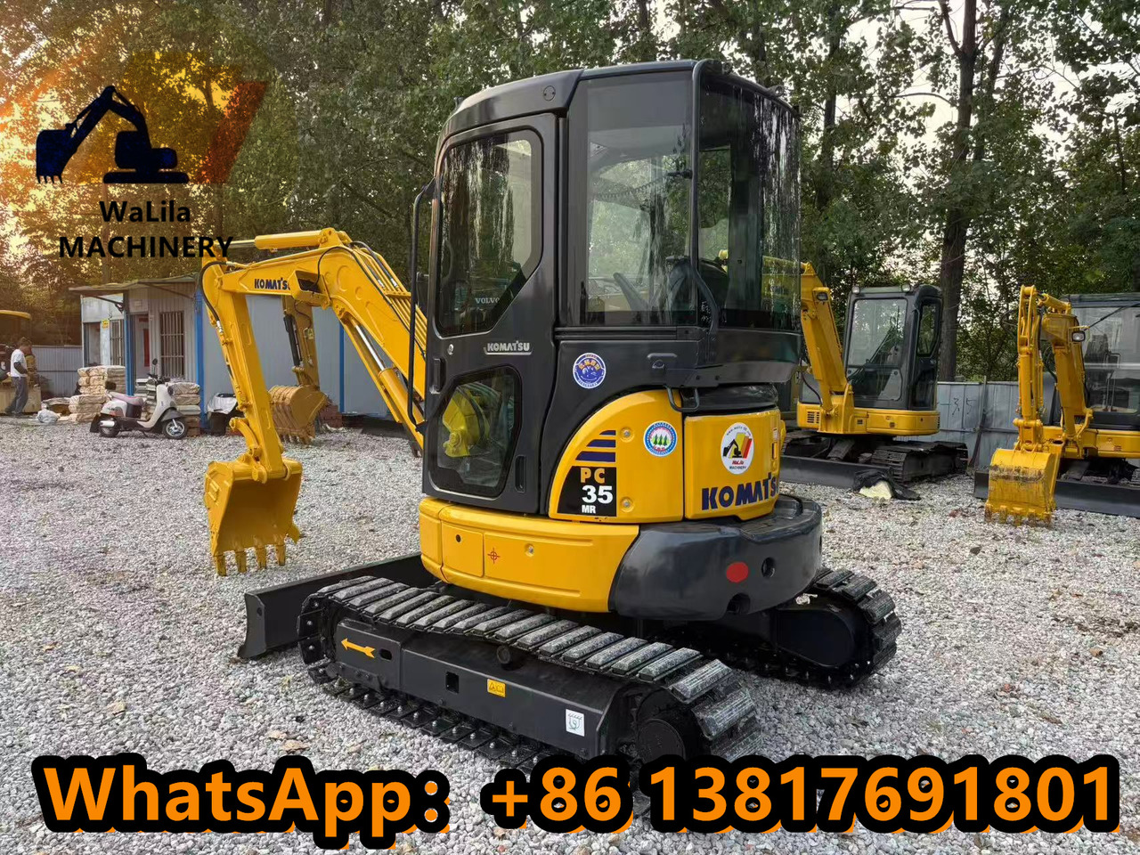 KOMATSU PC35 - Mini rýpadlo: obrázek 3 KOMATSU PC35 - Mini rýpadlo: obrázek 3